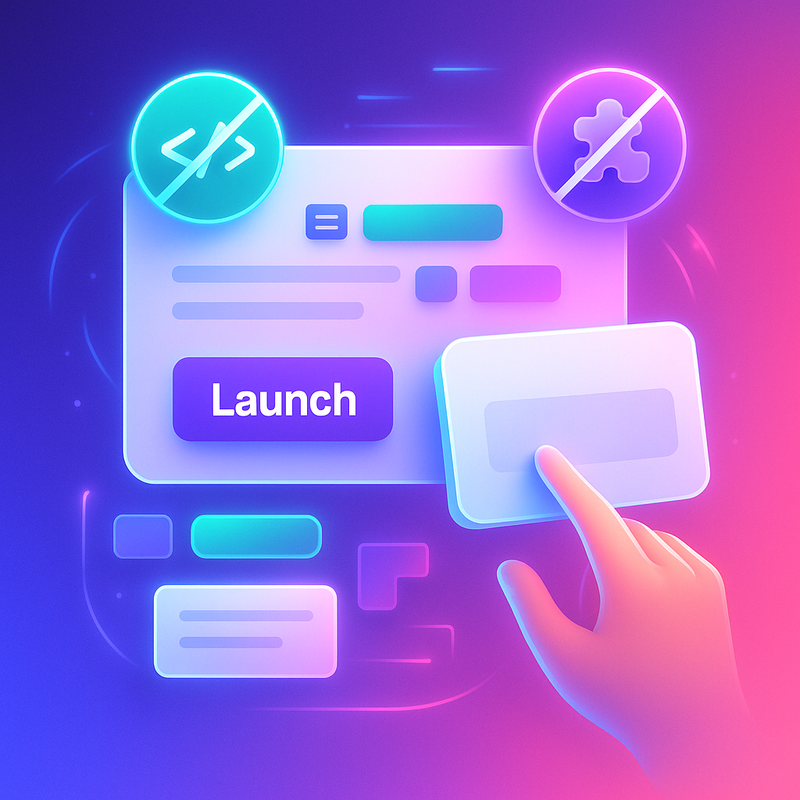 No coding. No plugins. No headaches.